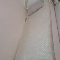 تخت خواب کاملا چوب