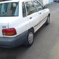 پراید دوگانه سی ان جی دستی مدل ۱۳۸۶ رنگ سفید|خودرو سواری و وانت|رودسر, |دیوار