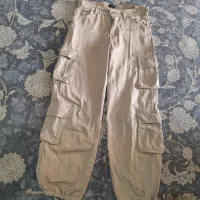 شلوارکارگو کتان