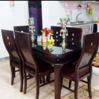 میز غذاخوری شش نفره