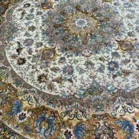فرش دایره نوین فر رج 55 اندازه 2 در 2 بافت تبریز|فرش|تبریز, |دیوار