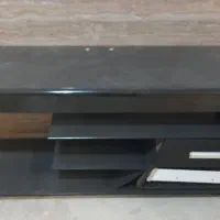 میز تلویزیون شیشه ای