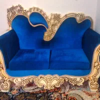 مبلمان استیل آبی/فروش فوری زیر قیمت|مبلمان خانگی و میز عسلی|اشتهارد, |دیوار