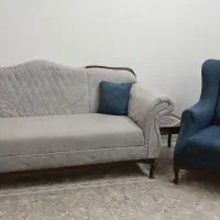 مبل ۸ نفره دوتا سه نفره ودوتا تک|مبلمان خانگی و میز عسلی|مشهد, توس (بلوار توس)|دیوار