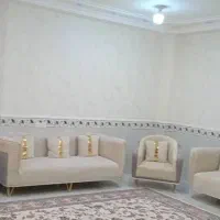 مبل پاناما با روکش تلقی در حد نو