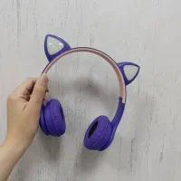هدفون گربه ای رقص نور دار بلوتوثی|لوازم جانبی موبایل و تبلت|سبزوار, قاضی زاد|دیوار