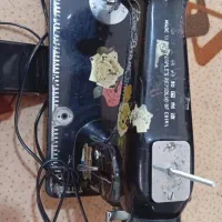 چرخ خیاطی گل برقی.