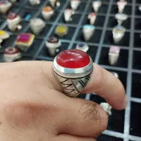 عقیق سرخ رکاب مقدس