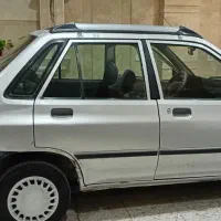 پراید ۸۹ فرمان هیدرولیک  نقره ای