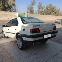 پژو 405 سفیدGLX فابریک دوگانه کارخانه مدل 90