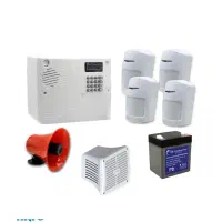 پکیج دزدگیر منزل و مغازه 4 چشمی سایلکس