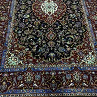 دستباف کرک ابریشم جفت وتک سه متری