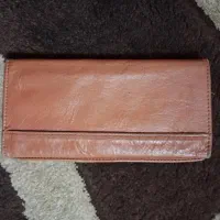کیف پول چرم گاوی طبیعی