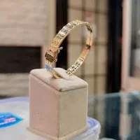 دستبند النگویی طلای بدون اجرت