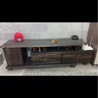 میز تلویزیون چوبی