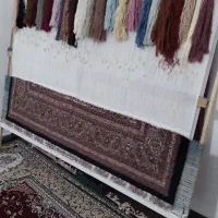 فروش فرش دستباف نیمه کاره طرح ماهی|فرش|خوی, |دیوار