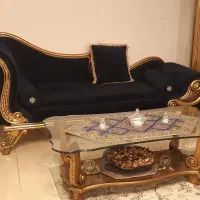 مبل و نهارخوری در حد نو مناسب جهیزیه