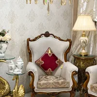 مبلمان استیل سلطنتی کینگ فرانسوی نونو مناسب جهیزیه