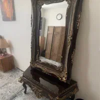 آینه قدی و کنسول  و میز برنز