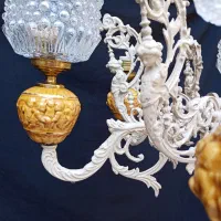 لوستر قدیمی عتیقه|لوستر و چراغ آویز|مشهد, خرمشهر|دیوار