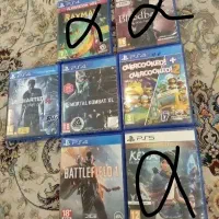 تعدادی دیسک بازی برای ps4 و ps5