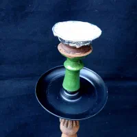 قلیان چوبی خراطی شده.|صنایع دستی و سایر لوازم تزئینی|ارومیه, |دیوار