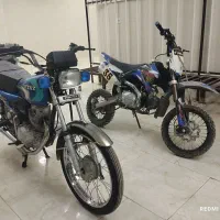 موتور هندا ۱۵۰ دینو مدل ۹۶ مینی کراس ۱۲۵ سی سی