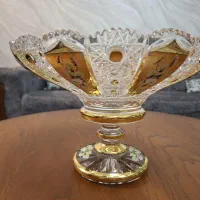 کریستال چک طلاکوب - گل برجسته Bohemax