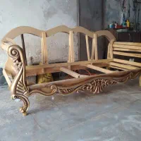 کلاف مبل رنگ شده