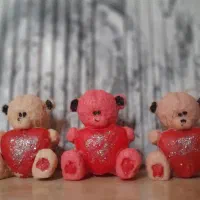 شمع خرسی ولنتاین|صنایع دستی و سایر لوازم تزئینی|تهران, مجیدیه|دیوار