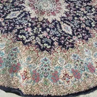 فرش گرد|فرش|کبودرآهنگ, |دیوار