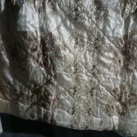 روتختی دو نفره  تور ساتن گلدوزی شده