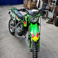 KLX250 2012 MONSTERپلاک ملی