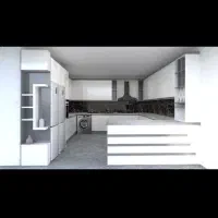 دکوراسیون داخلی کابینت آشپزخانه. کمد دیواری وغیره|جاکفشی، کمد، دراور|زهک, |دیوار