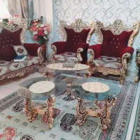 مبلمان ۶نفره استیل|مبلمان خانگی و میز عسلی|کرج, حسن آباد|دیوار