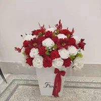 باکس گل بسیار زیبا مناسب مراسم خواستگاری و نامزدی|گل مصنوعی|یاسوج, |دیوار