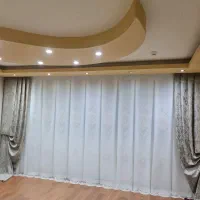 پرده پذیرایی ۶ متری اماده آکبند حراج|پرده، رانر، رومیزی|ارومیه, |دیوار