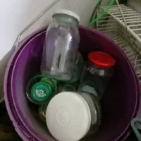 انواع دبه ۶لیتری و۱۰لیتری و...شیشه هانونو|ظروف نگهدارنده، پلاستیکی، یک‌بارمصرف|جوین, |دیوار