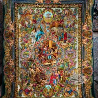 تابلو فرش چهره با عکس دلخواه شما