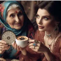 فال قهوه و اینه بینی