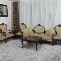 مبل سلطنتی میز تلویزیون|مبلمان خانگی و میز عسلی|پاکدشت, شهرک انقلاب|دیوار