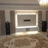 میز و تی وی وال(پشت تلویزیون) اقساطی