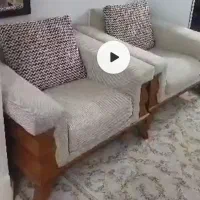 مبلمان هفت نفره کارکرده|مبلمان خانگی و میز عسلی|تهران, جابری|دیوار