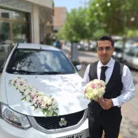 گل آرایی ماشین عروس ودسته گل عروس و تاج گل مراسم|خدمات پذیرایی، مراسم|اصفهان, وحید|دیوار