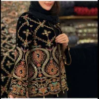 انواع پارچه های سوزندوزی مجلسی|لباس|بروجرد, |دیوار