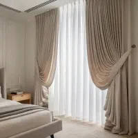 طراحی دوخت و نصب پرده با شرایط|پرده، رانر، رومیزی|تهران, منیریه|دیوار