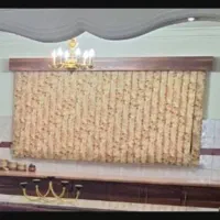 پرده تمیز با کتیبه ام دی اف