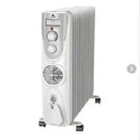 شوفاژ برقی ایوولی (evvoli)15 پره فن دار مدل