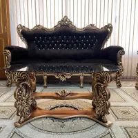 مبلمان سلطنتی ۹ نفره|مبلمان خانگی و میز عسلی|شهرکرد, |دیوار