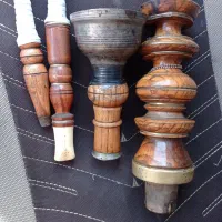 قلیان زرد برنجه کوب|کلکسیون اشیاء عتیقه|ایلام, |دیوار